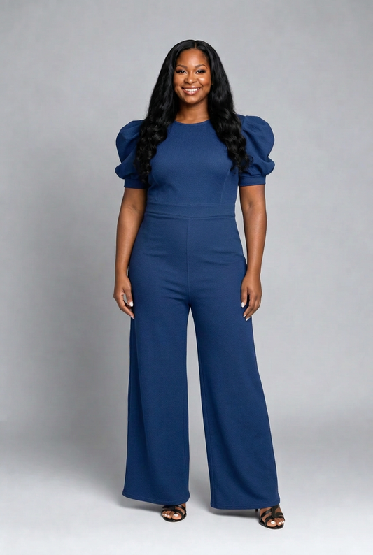 BFF Jumpsuit with a flatter stomach silhouette