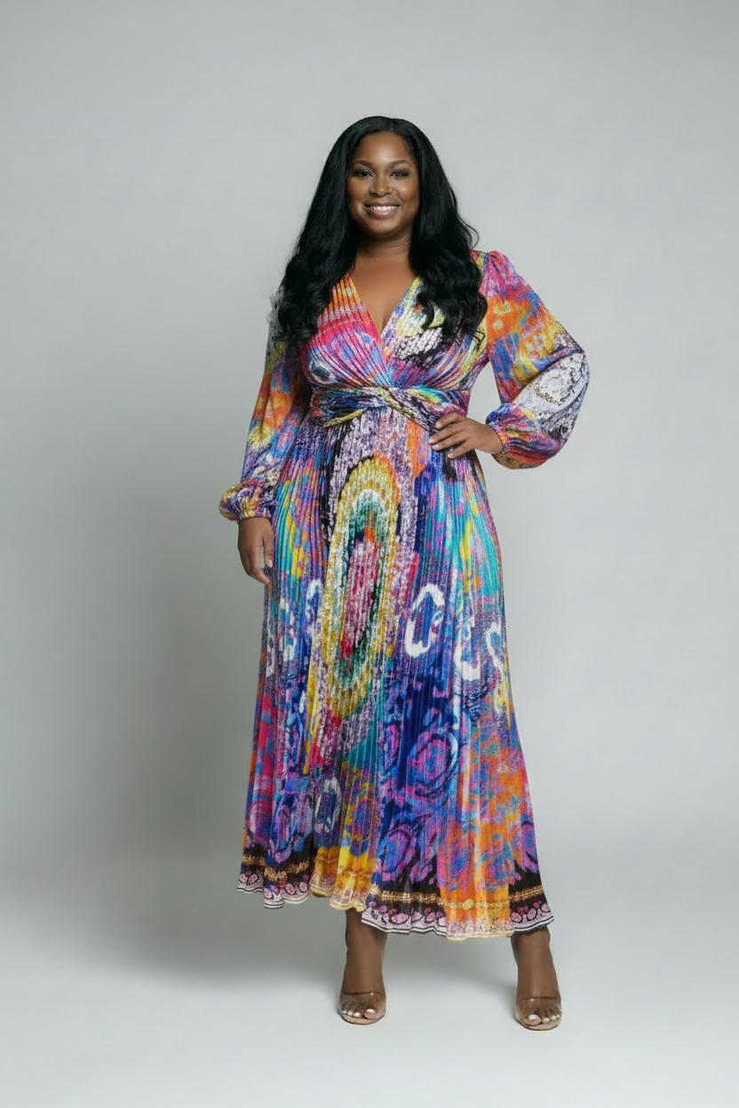 Dreaming in Color with modest neckline